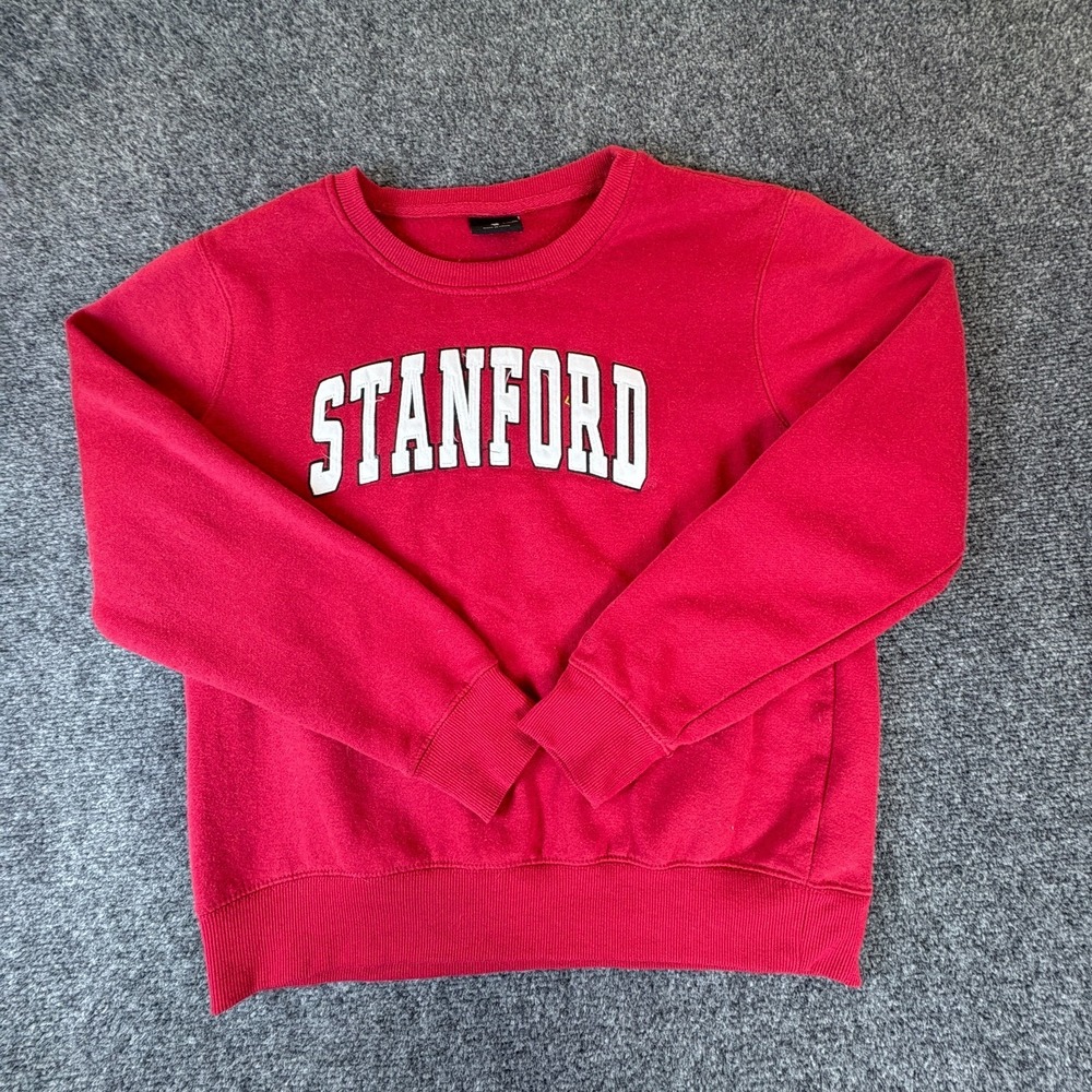 Colosseum Athletics Stanford Cardinal NCAA‎ Sweatshirt Womens Medium Red Logo